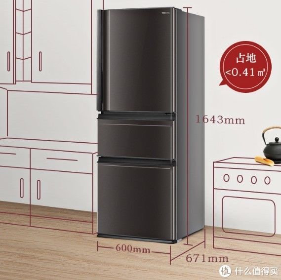 冰箱|老户型和小居室大冰箱塞不进门咋办？13款适合小户型日式窄版设计冰箱推荐