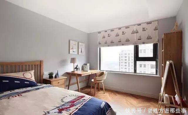 水墨画|115平中式三居室,只有在看到客厅水墨画才感到中式韵味