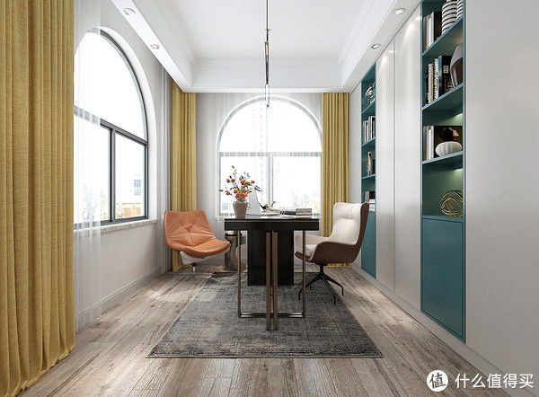 暖白色|看了她家的现代轻奢风，被彻底“治愈”了，打开房门就被惊艳到了