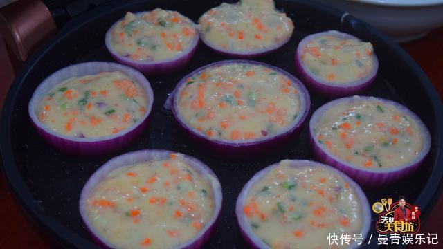 好吃|土豆洋葱早餐饼最好吃的做法,简单美味又馋人,看看你喜欢吃不