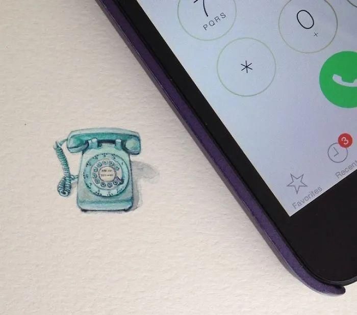 绘画！她是3个孩子的妈，做全职主妇后用指甲般大小的迷你画，人生一路开挂！