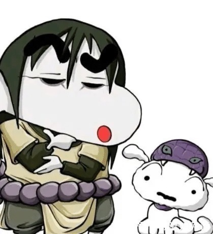 自来也|当蜡笔小新和火影忍者里面的人物结合之后,看到纲手我服了