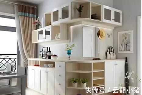 墙面|一进门就被鞋柜惊艳到了,真是漂亮又实用,晒晒!