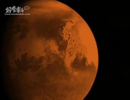 天问一号传回首幅火星图像 火星标志性地貌清晰可见