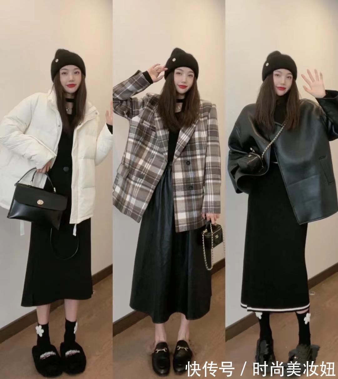 小姐姐|冬天要懂搭配才够“洋气”,27套超时髦穿搭,出街回头率爆棚
