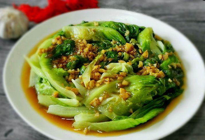 做蚝油生菜,直接下锅炒就错了!大厨教你做,鲜嫩爽口,原汁原味