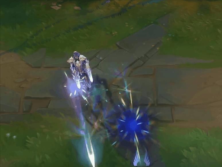 LOL|LOL：卢锡安赛季皮肤有多帅？回城有6颗宝石环绕，拳头这次良心了！