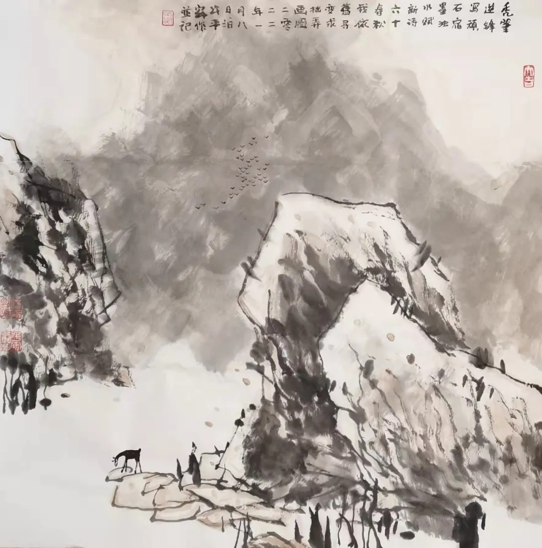 疫情!名家风采 —— 著名画家丁平安先生疫情期间创作最新作品选