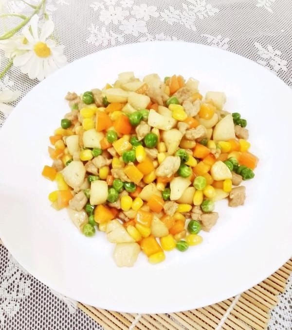 懒人最爱的五彩蔬菜粒来啦！简单又好吃