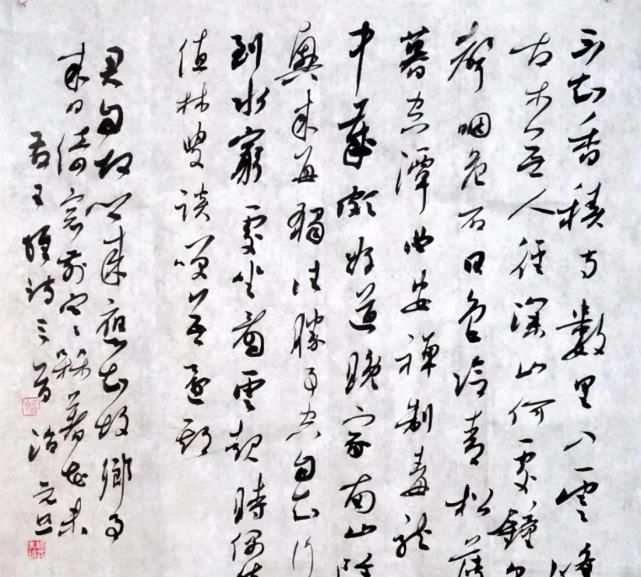 在线条!中书协理事陈治元行书古今相容,上追唐宋,下探明清,洒脱飘逸