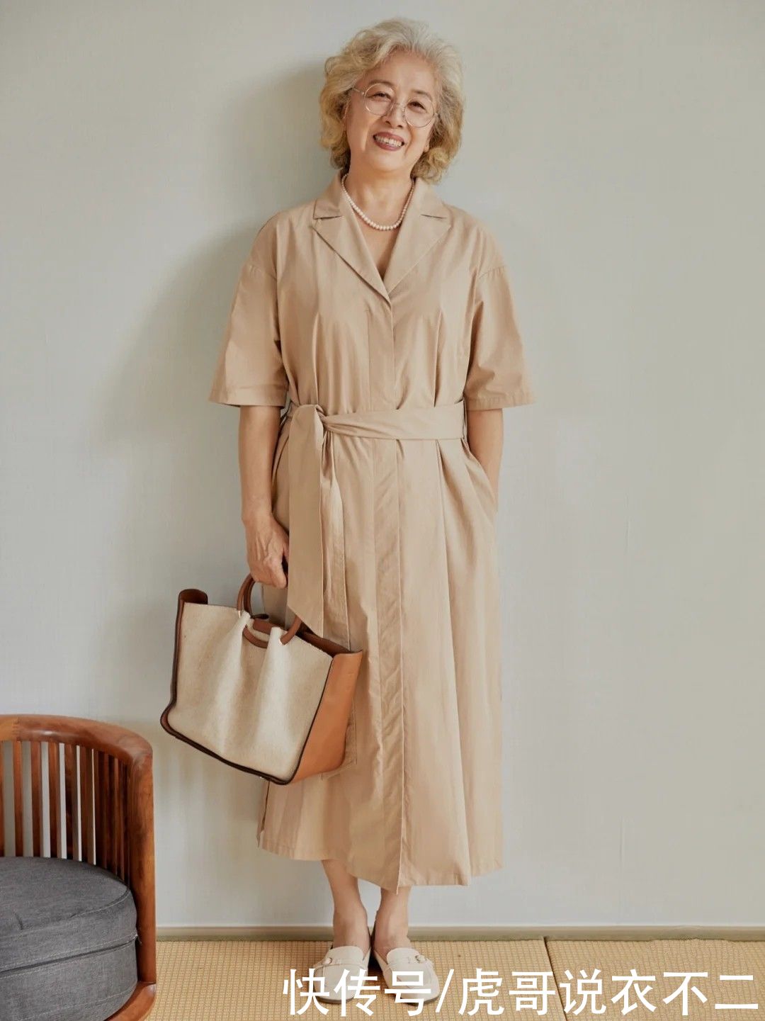 私服|上了年纪的奶奶辈，会搭配更年轻，素人奶奶的私服示范值得借鉴