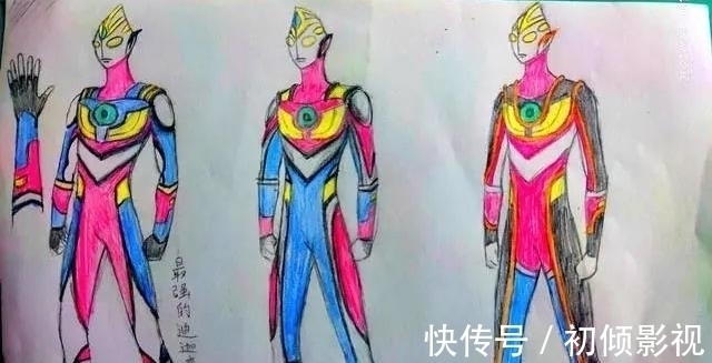 玄武战神|日本有奥特曼,中国有中华超人,网友将两者融合绘制