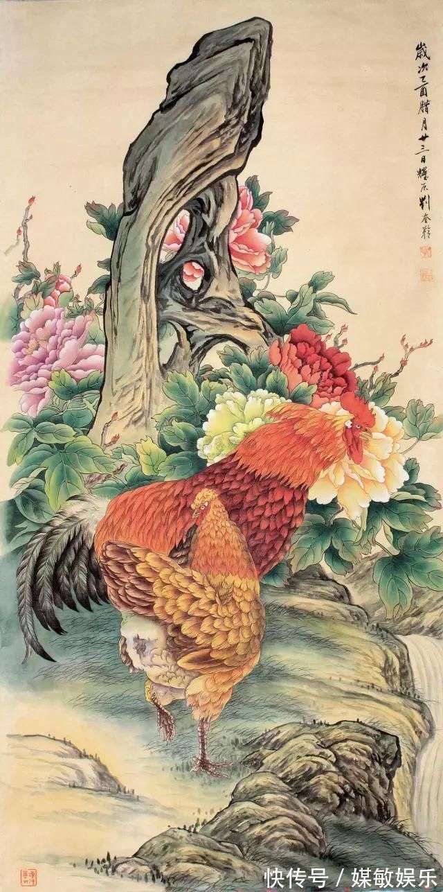 冷军#作品胜过齐白石,国画风格超过冷军,一张国画价值15亿