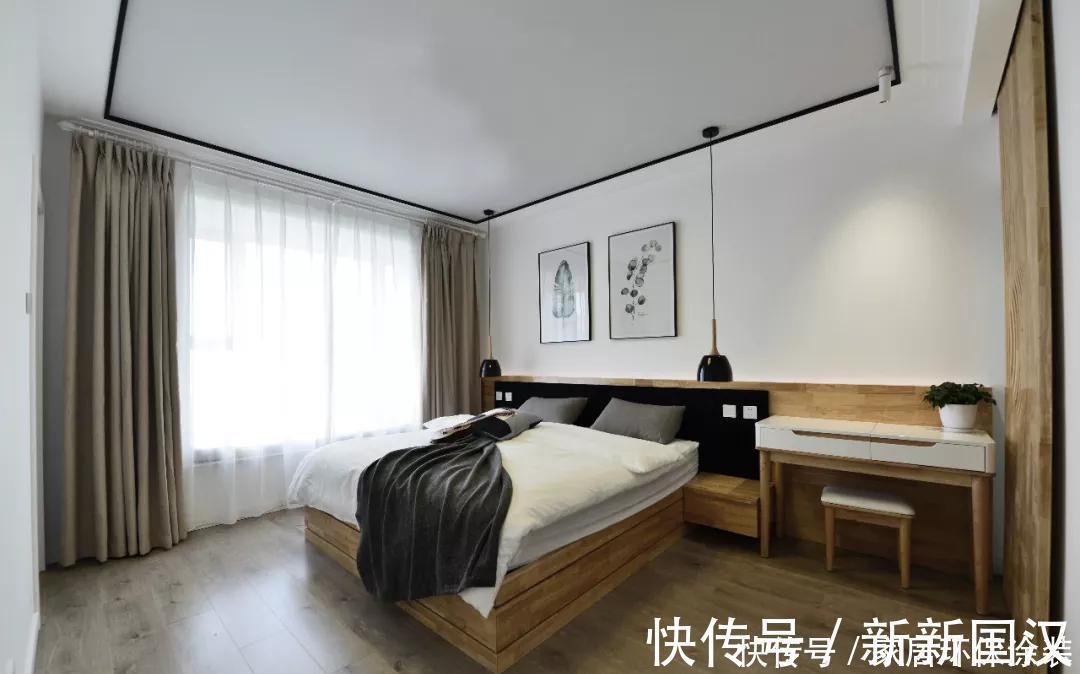 简约风|小夫妻的大三居美宅,现代简约风清新时尚,休闲阳台太赞了,羡慕