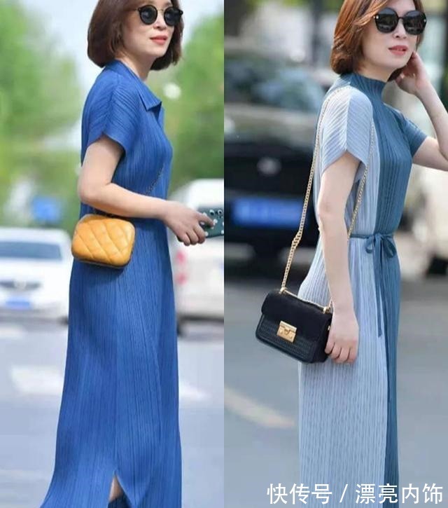 气质 50岁女人更要会打扮，这些精致优雅的气质穿搭，时尚减龄又养眼