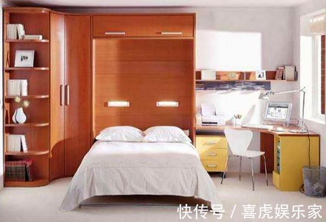 席梦思|小户型卧室放大床拥挤,设计“墙上床”吧,感觉卧室大一倍