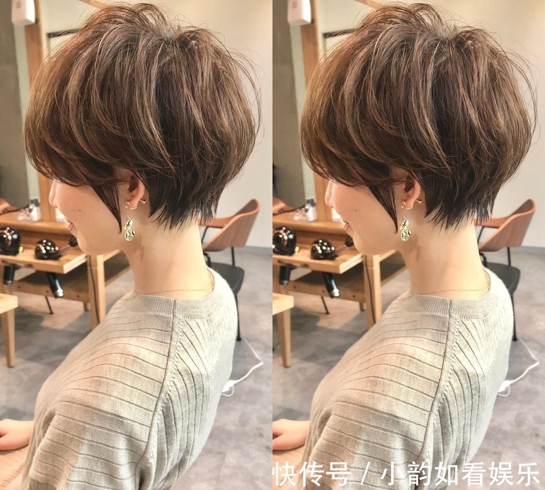 短发 头发细软发型别乱剪,烫卷剪短发,让你变身高颜值