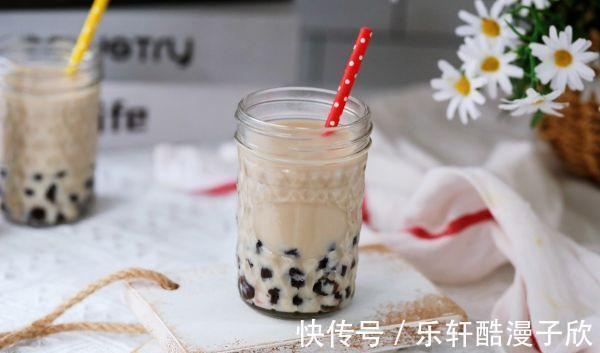 奶茶|在家做珍珠奶茶原料这么简单，和买的味道一样，还天然无添加剂！
