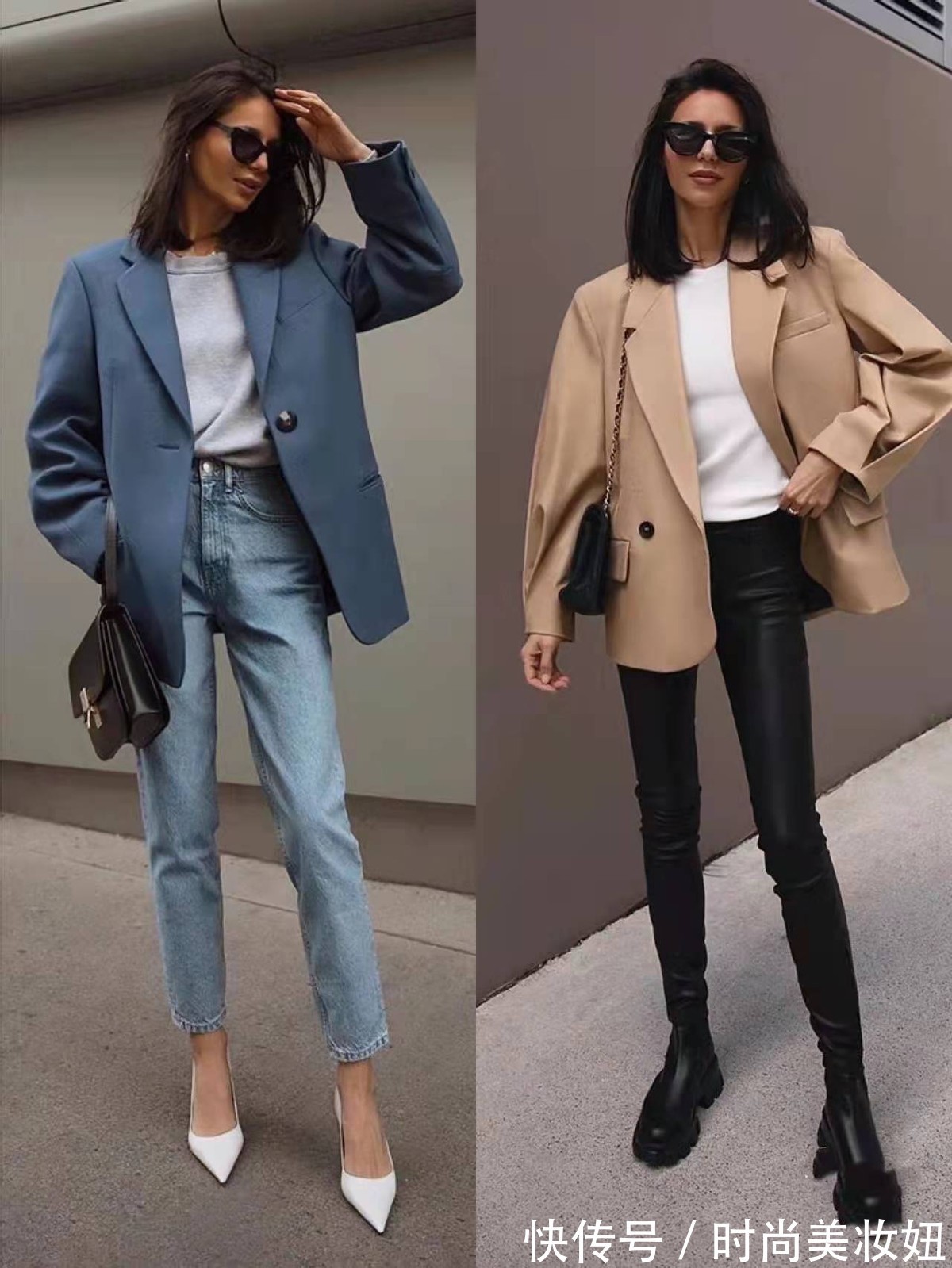 紧身裤 冬天有一双“短靴”就够了,能搭遍所有外套,洋气不说还显腿长