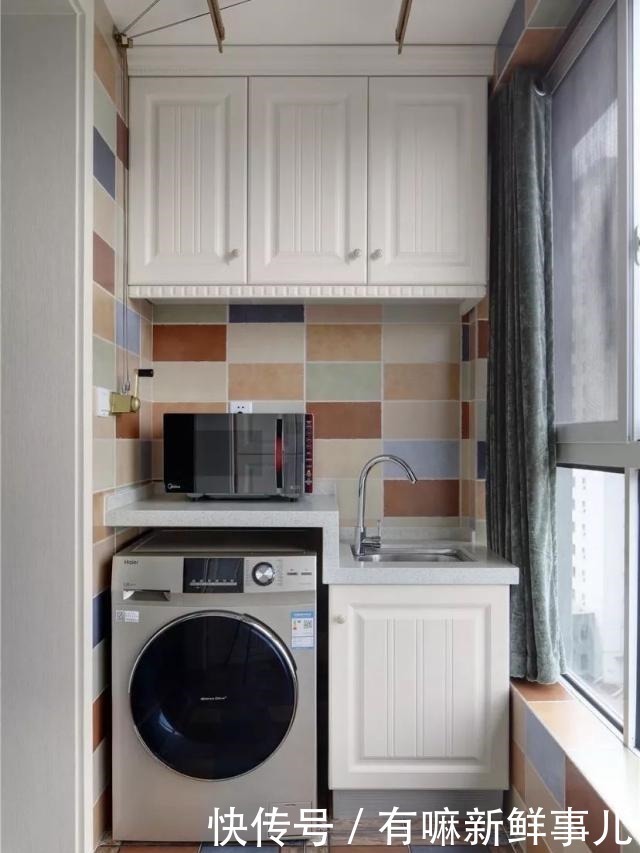 阳台|别人家颜值炸裂的阳台,是如何优雅地晒衣服的!