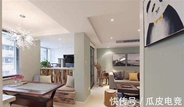 两居室|80㎡两居室,全屋色调太舒服了,装修得这么美,谁还嫌弃房龄老