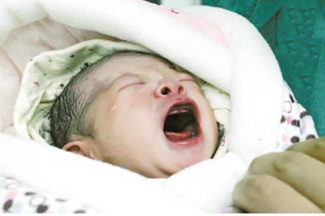 杜鹃|宝宝在肚子里面发育的不错,一出生就能看到,妈妈们可以比对一下