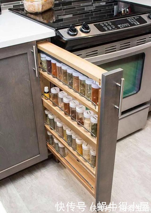 置物架|厨房好用到犯规的10个死角,不用收纳神器,就让厨房瞬间大5倍