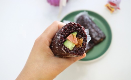 饭卷|晚上睡前蒸一锅,第二天早餐就有了,咸香软糯,太美味了