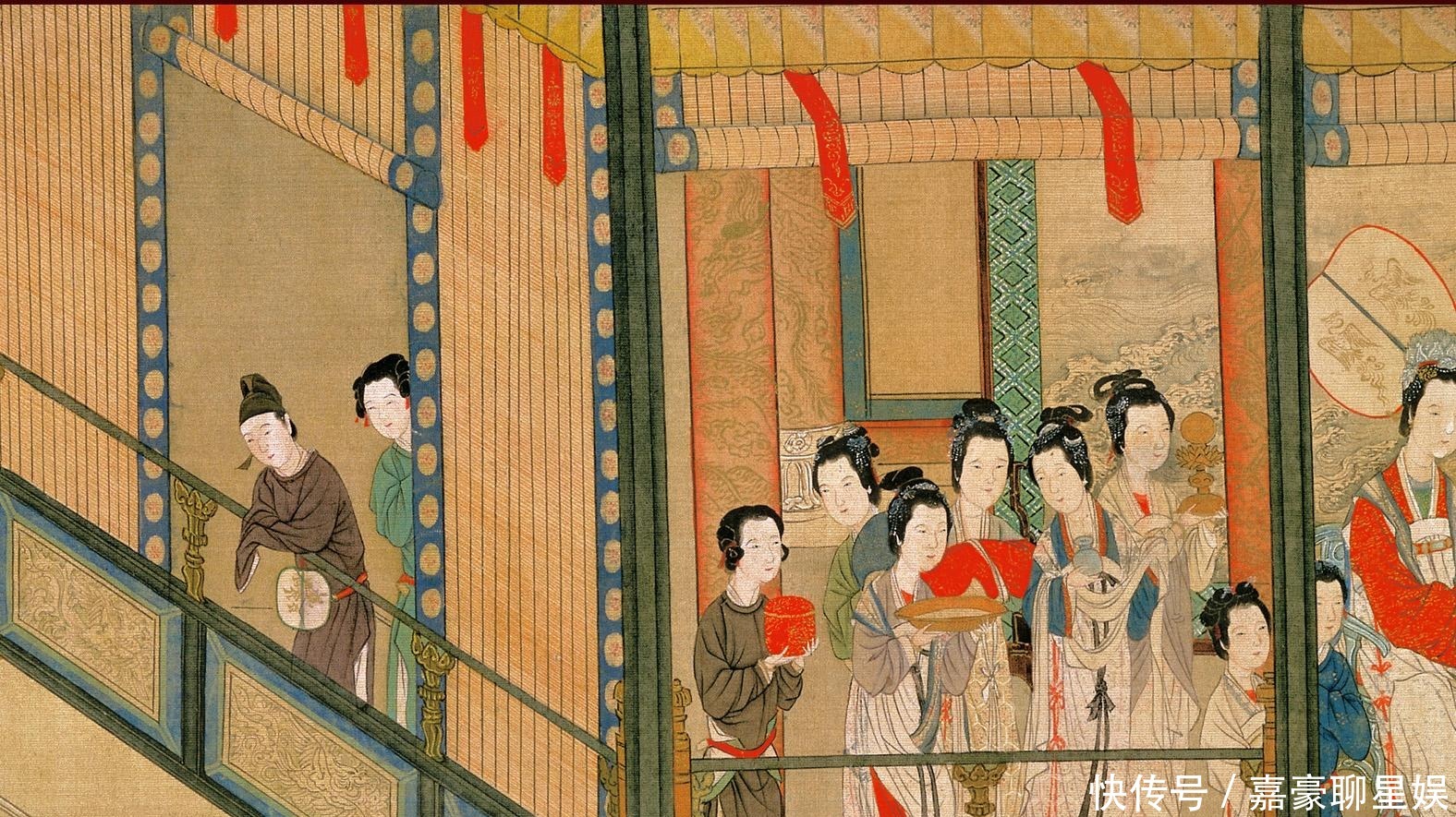 永保|为何这幅古画被乾隆题写神品,还被标注:子孙永保,值价二百金