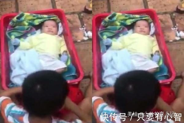 宝宝|2个月大宝宝惨遭遗弃,6岁哥哥不离不弃,网友父母都没活明白