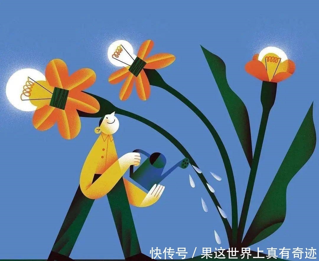 简单的几何图形,大胆的构图,独树一帜的扁平化绘画风格!!