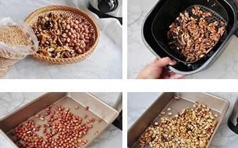 芝麻|夏季养生做健脑配料花生芝麻核桃酱