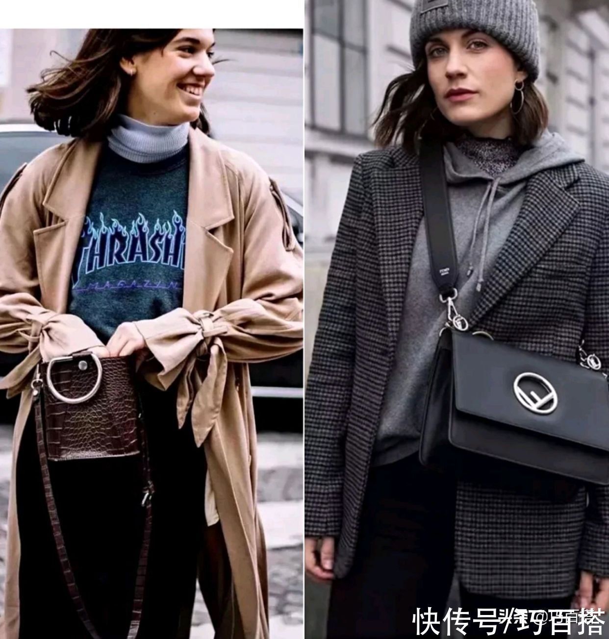 穿法 光会选大衣是不够的,穿好内搭也很重要,经常穿这3种时髦又气质