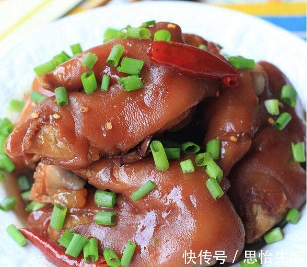 口水|美食推荐：口水鱼片、青椒鱿鱼丝、莴笋炒豆皮、辣味焖猪蹄的做法