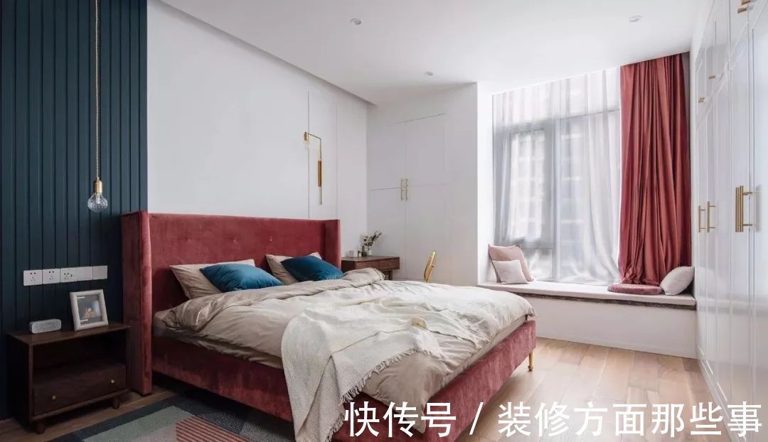 天鹅绒|120平复古简欧风,冷暖色调碰撞,打造个性鲜明的家!