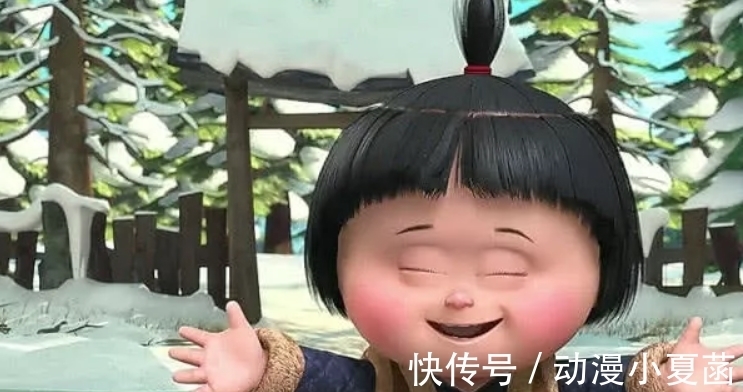 大马猴|《熊出没》中小萝莉嘟嘟少女初长成，长大后变得又美又瘦惹人爱！