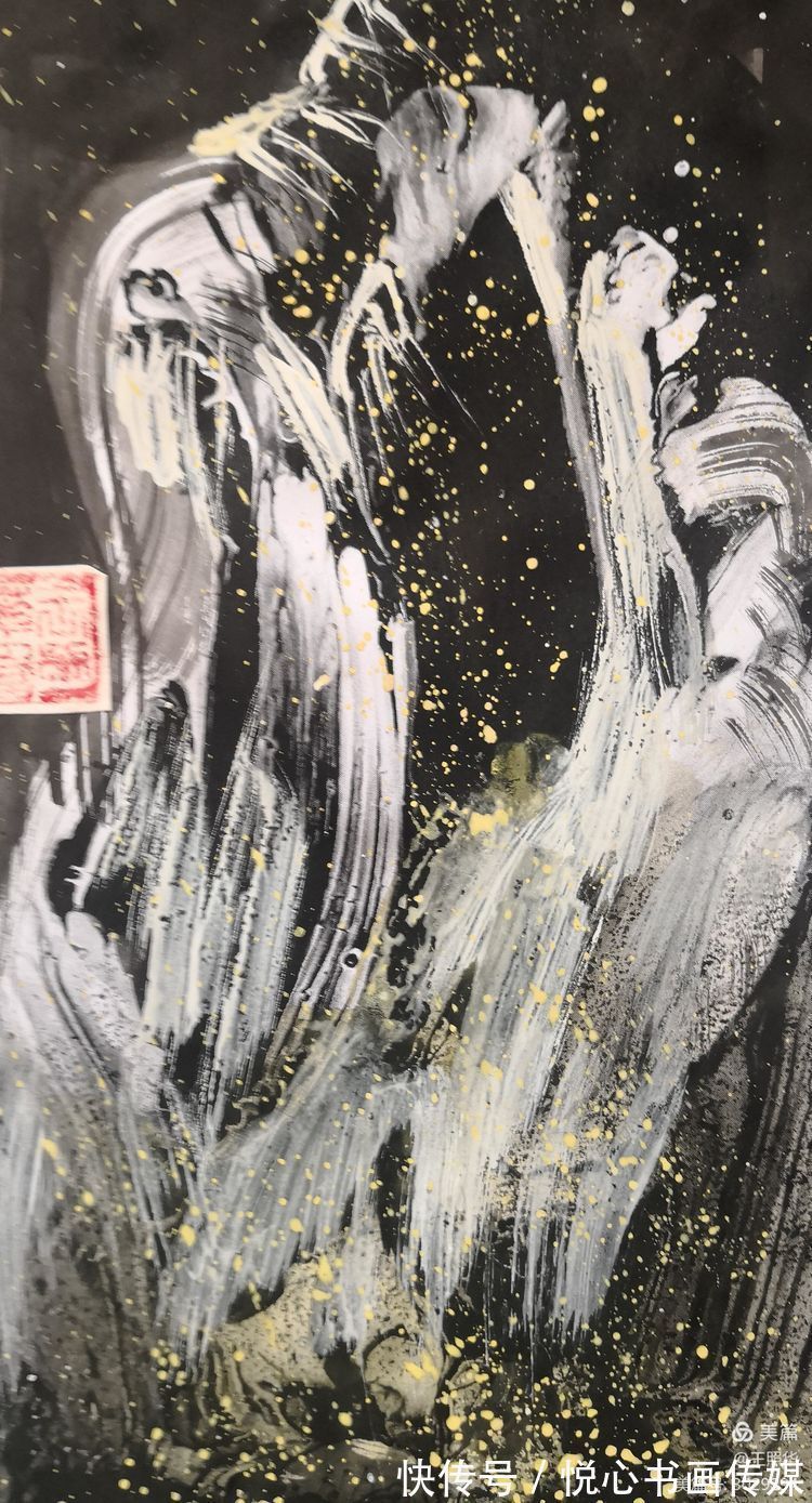 王照华@中国鹰王胡杨大师王照华鬼斧神工画胡杨《秘境》