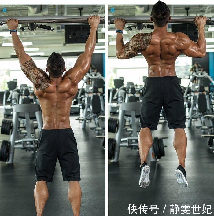 单杠|分区域练背,把落后的部位练成优势,打造更强更壮的背部