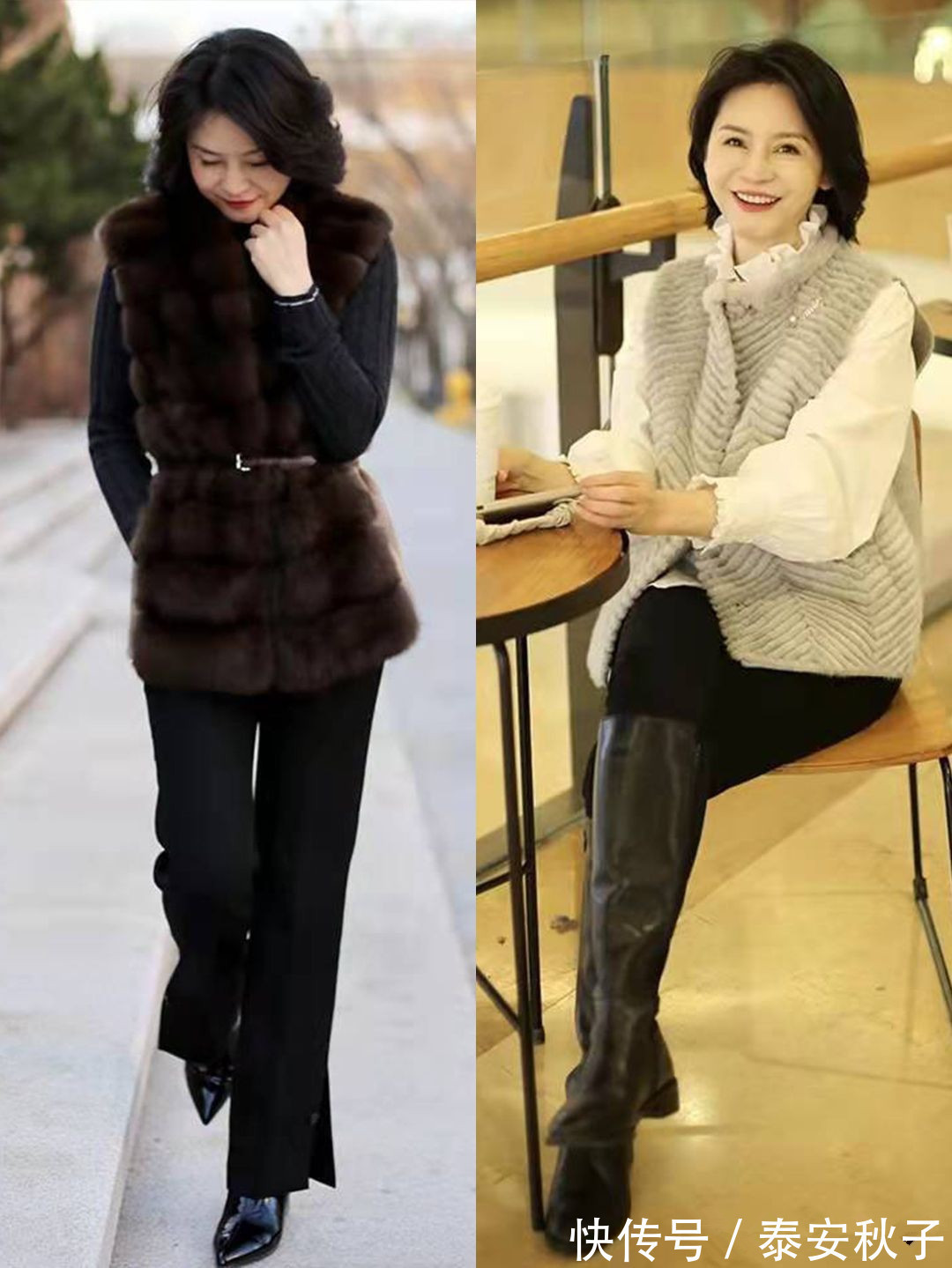 冬日 当我50岁以后,冬天一定要像她一样打扮自己:这才是真正的优雅