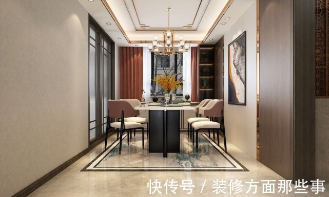 落落大方|175平中式风四居室,被中式之美包裹的客厅落落大方