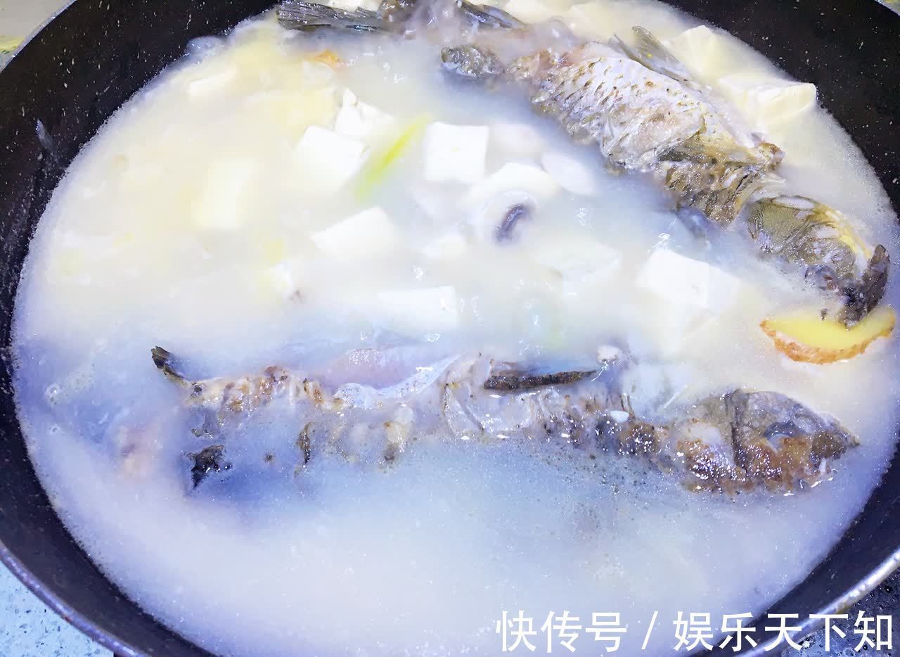 鲫鱼汤|秋天,遇到此鱼别手软,5元1斤,营养很高,比吃肉强多了