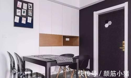 背景墙|15万装修110平三房,黑白灰经典配色,打造现代新居室