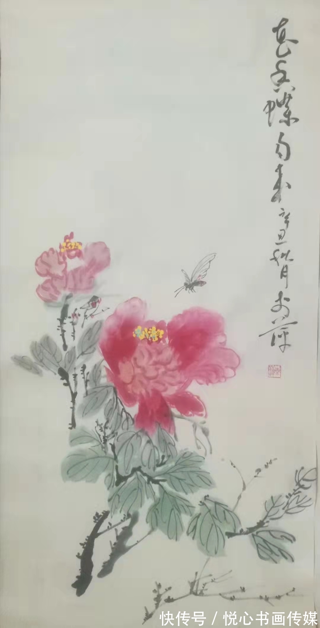 花鸟画$花鸟画创作室艺术总监，当代著名画家李萍国画作品欣赏