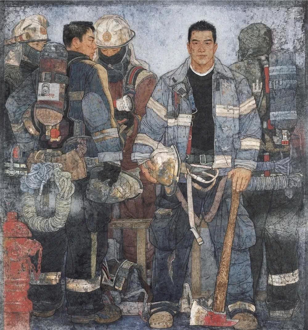 呈现|素以为绚——当代水墨工笔人物画的色彩呈现