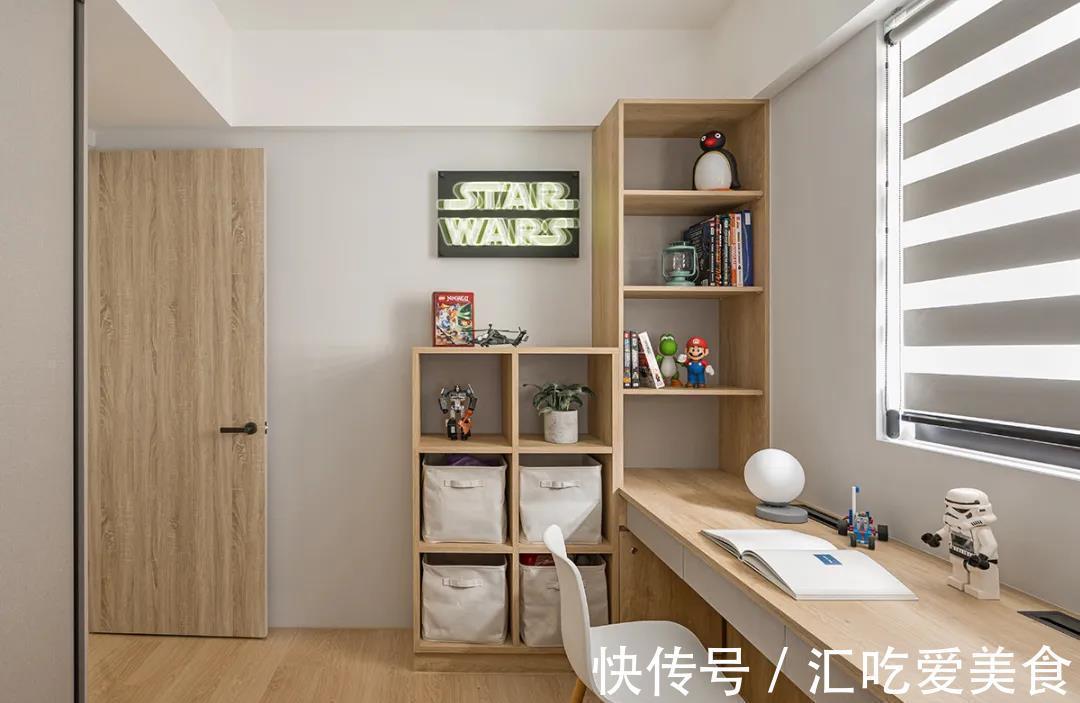 原木|一家三口的原木日式风小户型,简约温馨有质感