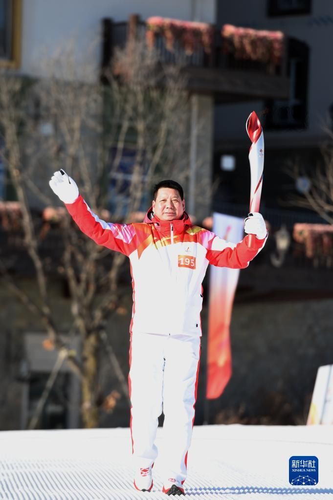 崇礼|北京冬奥会火炬在崇礼富龙滑雪场传递