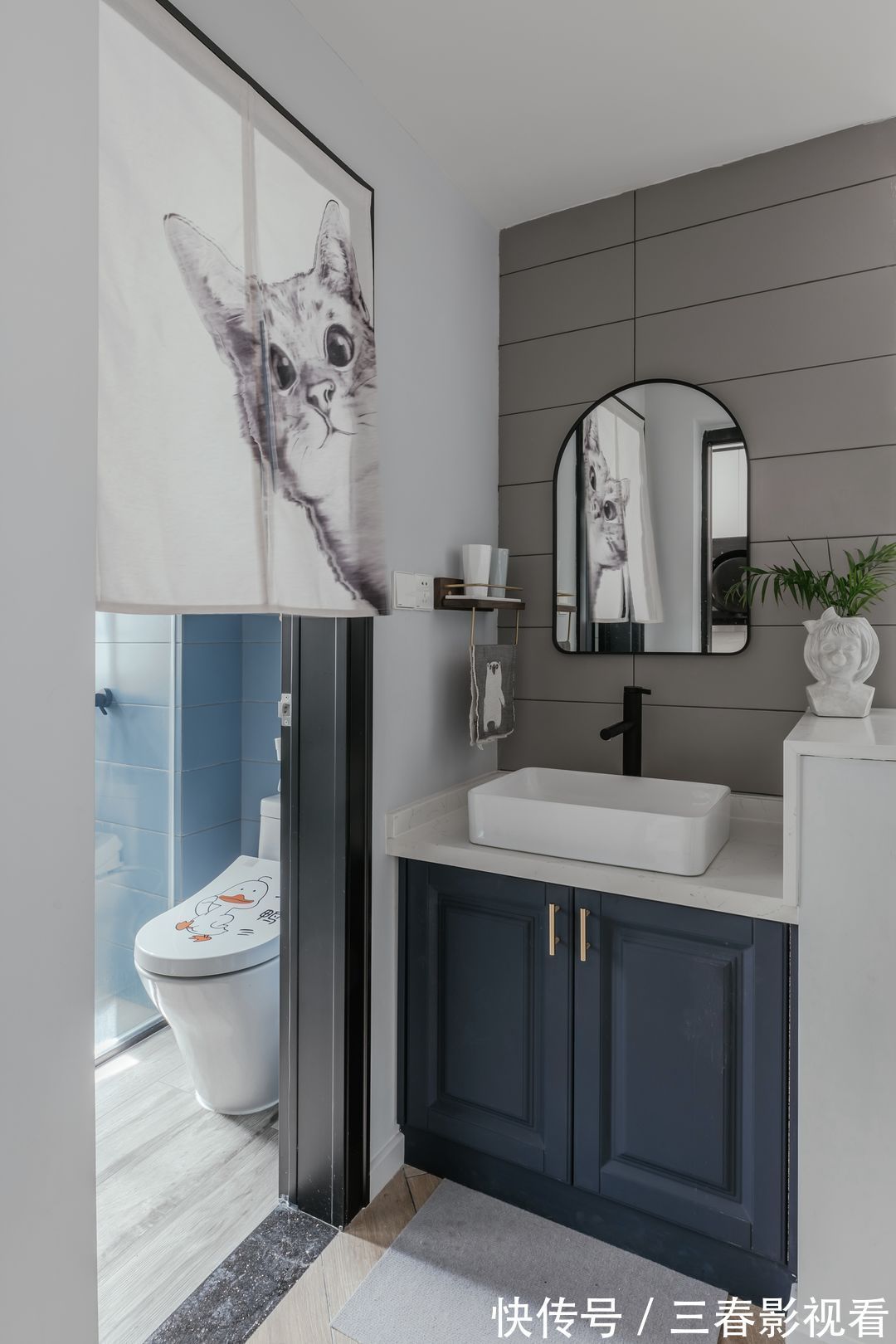 北欧风|用北欧风打造广州75㎡两居室，两人加两只猫的生活，很舒服