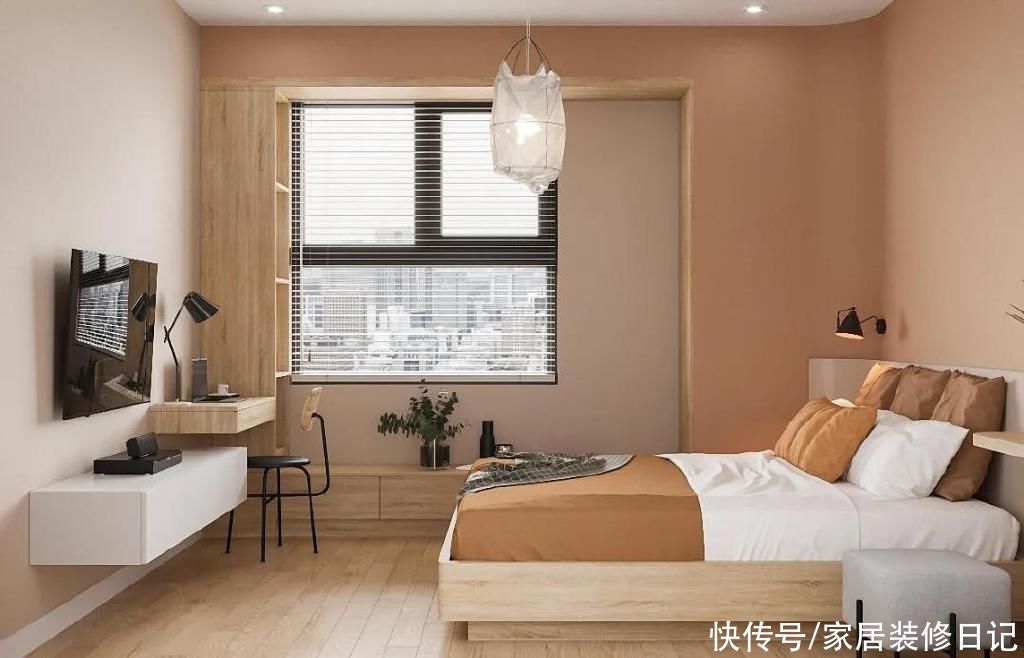 置物架|62㎡两居室毕业照，头一次在家里见水磨石地面，搭配童话般的彩色