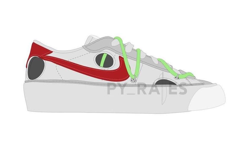 Blazer Low 要崛起了？ACRONYM x Nike Blazer Low 联名首度曝光！