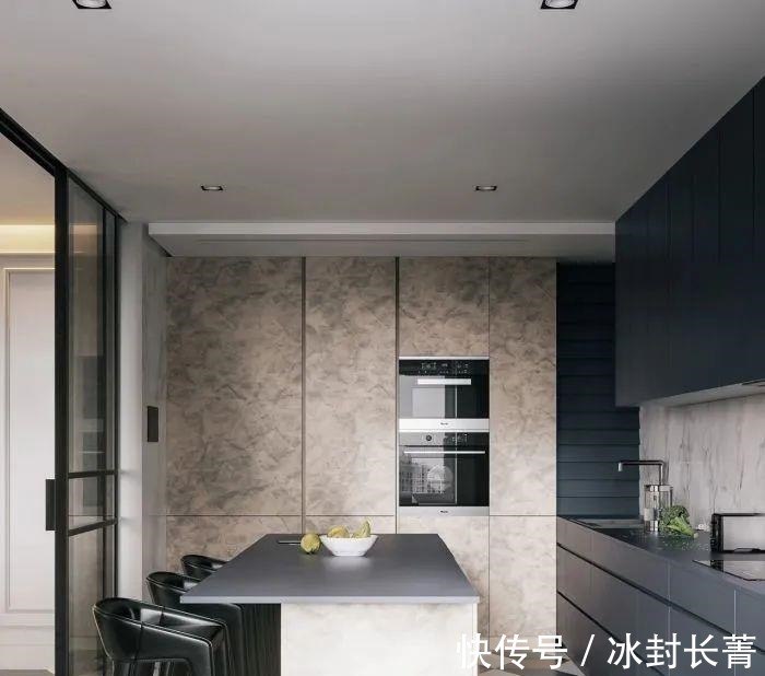 房君|小夫妻用莫兰迪色+现代简约风格,让两室一厅舒适又颜高!